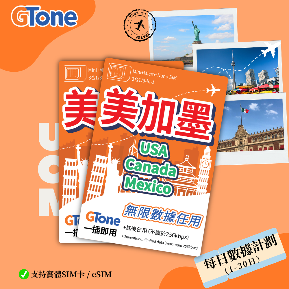 美加墨每日數據卡
